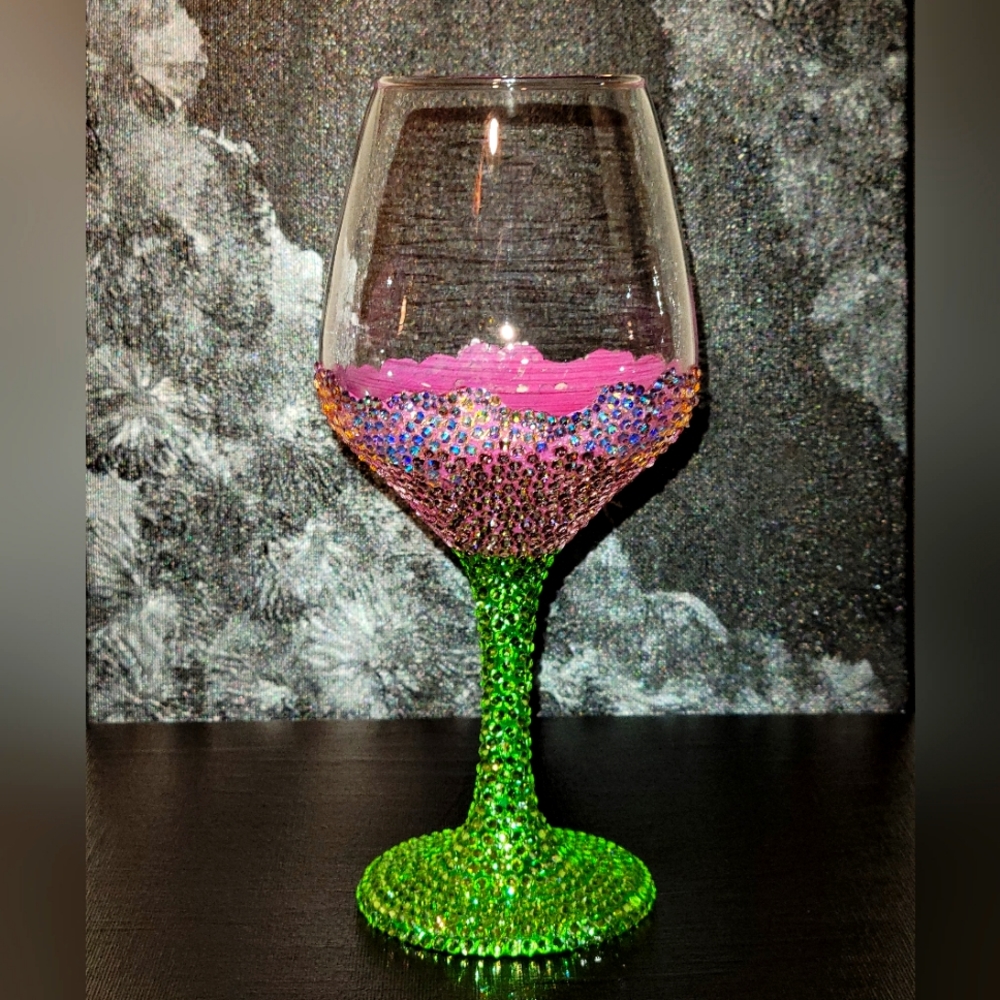 💎HANDMADE💎 Wine Glass